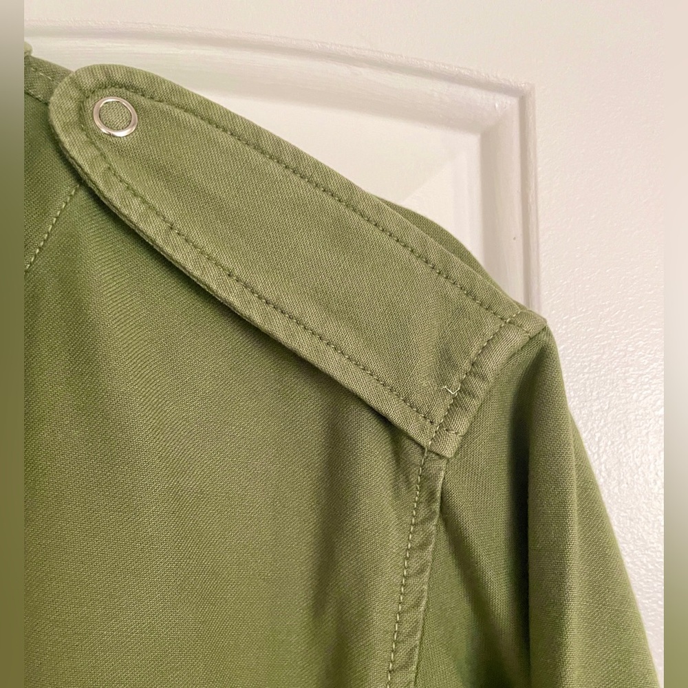 CITIZENS OF HUMANITY olive army green NOVA MED utility cargo jumpsuit NWOT $398 - Picture 9 of 12